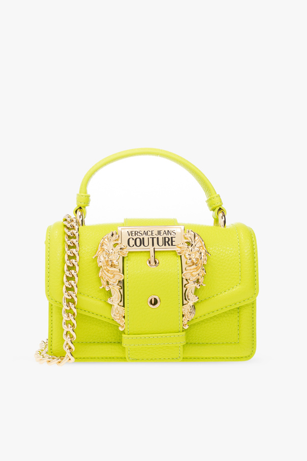 Neon Shoulder bag with baroque buckle Versace Jeans Couture Vitkac GB